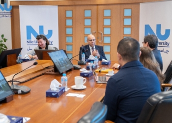 جامعة النيل تستقبل وفدًا من Peking University لبحث التعاون الأكاديمي