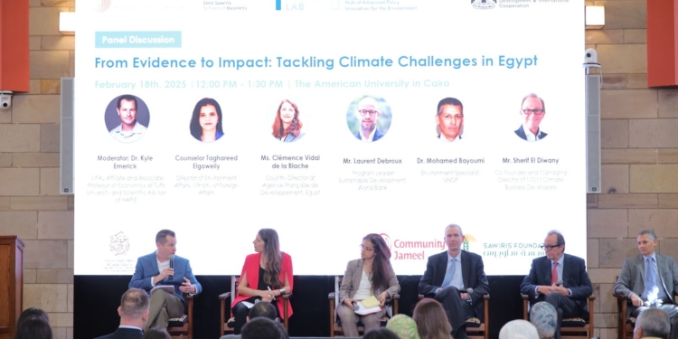 الجامعة الامريكية وحابى يتصدى لتحديات المناخ فى مصر