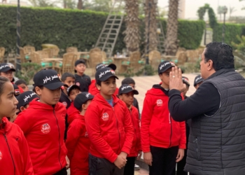 التنمية الشبابية بالجزيرة يختتم أنشطة أجازة نصف السنة بمعسكر اعداد القادة