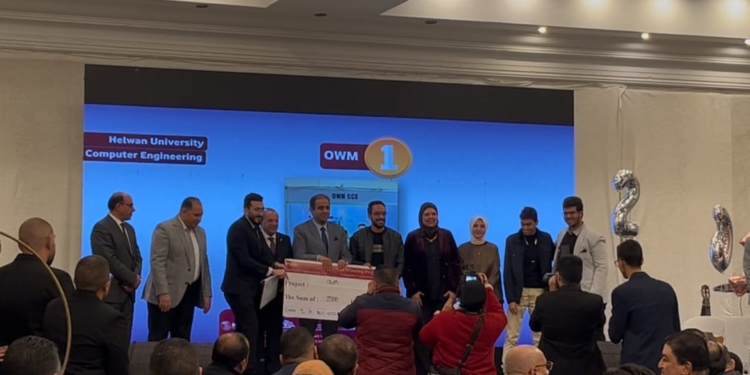 فريق بكلية الهندسة بحلوان يفوز بالمركز الأول في مسابقة Port Said Engineering Day