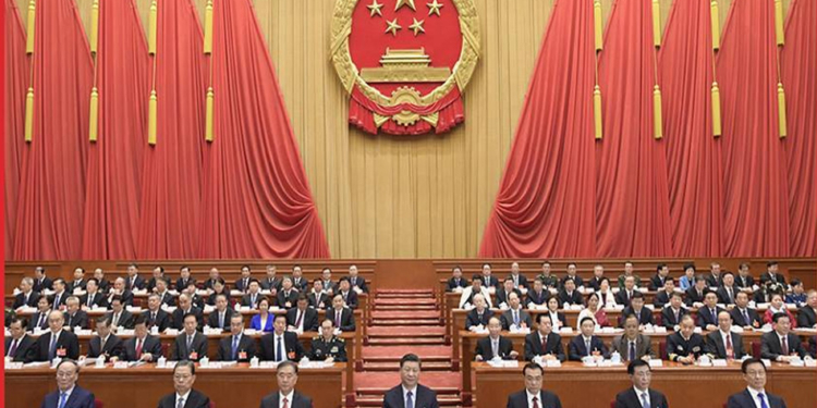المجلس الوطني لنواب الشعب الصيني يفتتح دورته الثالثة
