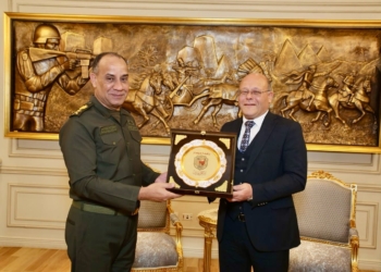 رئيس الأكاديمية العسكرية المصرية يستقبل رئيس جامعة سوهاج