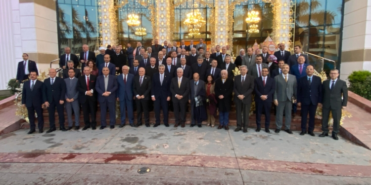 رئيس جامعة سوهاج يشارك في حفل إفطار المجلس الأعلى للجامعات