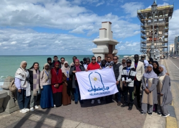 تعريف الوافدين بجامعة حلوان بالمعالم الأثرية والسياحية