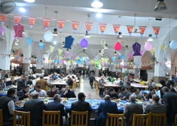 رئيس جامعة القاهرة وفطار رمضانى بالمدينة الجامعية