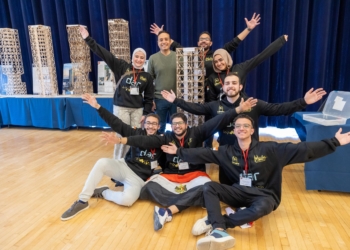 إنجاز لفريق طلابي بـ”هندسة حلوان” في مسابقة عمارة بأمريكا