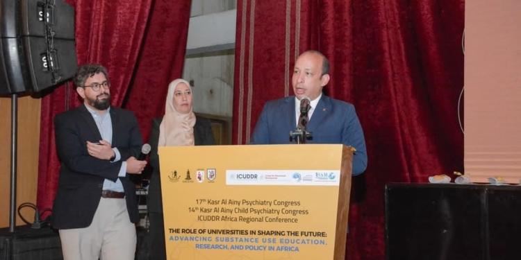 قصر العيني.. مؤتمر دولي يبحث سبل الوقاية وعلاج الإدمان وتعزيز السياسات النفسية