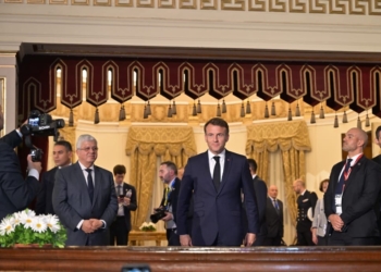 زيارة تاريخية للرئيس الفرنسي إيمانويل ماكرون لجامعة القاهرة