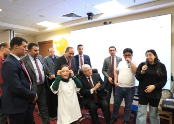 وزير التعليم العالي يشهد احتفالية تكريم طلاب المعاهد  والجامعات التكنولوجية ذوي الهمم