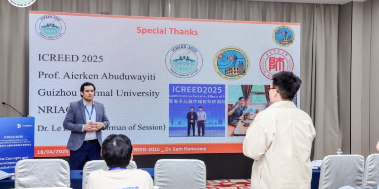 باحث مصري يحصد جائزة أفضل عرض تقديمي شفوي في مؤتمر صيني