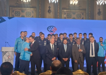 وزير الرياضة يشهد مراسم قرعة بطولةالعالم تحت ١٩ سنة لكرة اليد