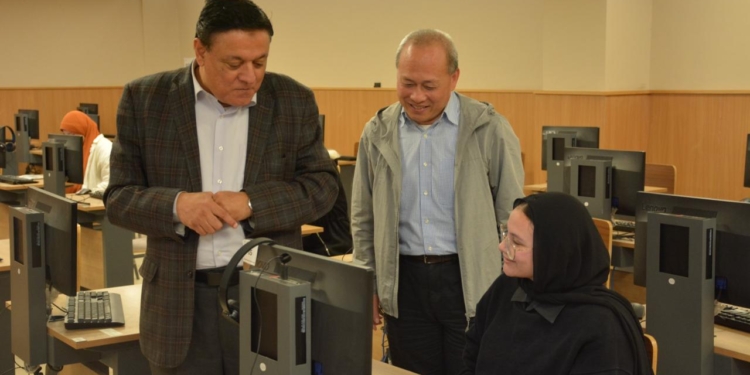 انطلاق امتحانات تحديد مستوى اللغة الصينية بمعهد كونفوشيوس جامعة عين شمس