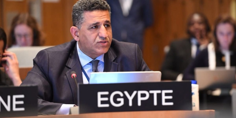 مساعد وزير الخارجية يبرز في كلمة مصر أمام مجلس اليونسكو إسهامها المعرفى الرائد