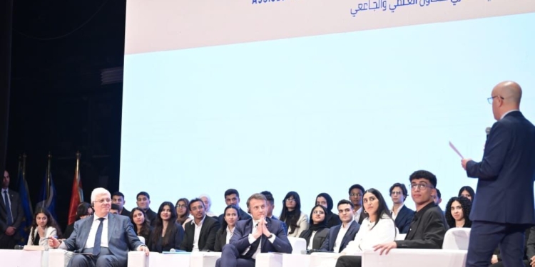 زيارة ماكرون لجامعة القاهرة في عيون طلابها