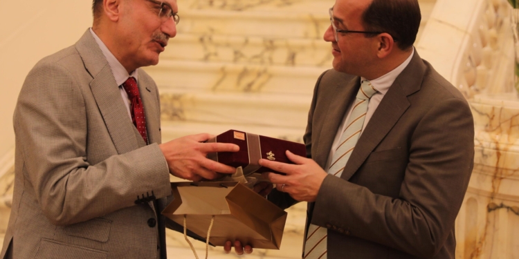 وزير المالية كجوك متحدثا في اجتماع سفراء الدول الآسيوية: بوابة مصر مفتوحة للمستثمرين