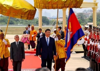 شي: الصين وكمبوديا قدمتا نموذجا للمساواة والثقة المتبادلة والتعاون المربح للجانبين بين الدول ذات الأحجام المختلفة