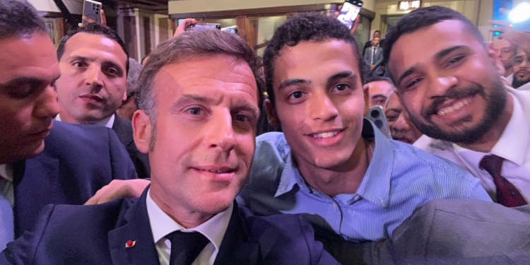 الرئيس ماكرون : الجامعات الفرنسية في مصر تسير في طريق واعد