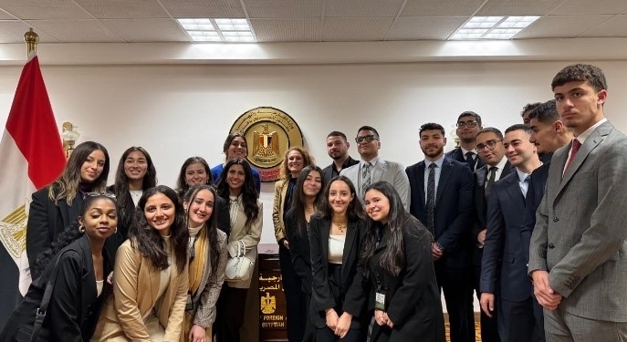 مشاركة طلاب حقوق الالمانية في النسخة الأولى من برنامج النيابة العامة