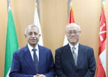 سفير اليابان ورئيس الاكاديمية