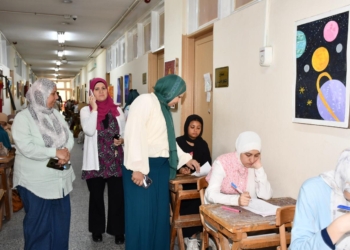 انطلاق امتحانات الترم الثاني بكلية البنات بجامعة عين شمس