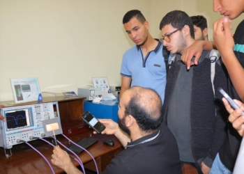 زيارة ميدانية لطلاب جامعة السويدي لمركز تصنيع الدوائر المطبوعة بالمعهد القومي للاتصالات 