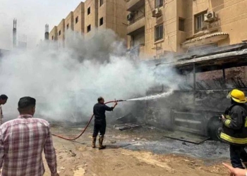 حريق "غامض" قرب مدرسة كبرى يثير الجدل.. وبيان رسمي يكشف الحقيقة