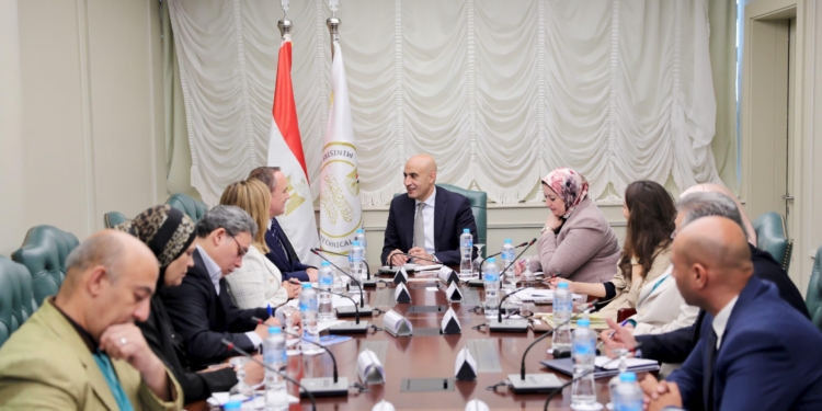 وزير التعليم يستقبل الممثل المقيم لصندوق الأمم المتحدة للسكان