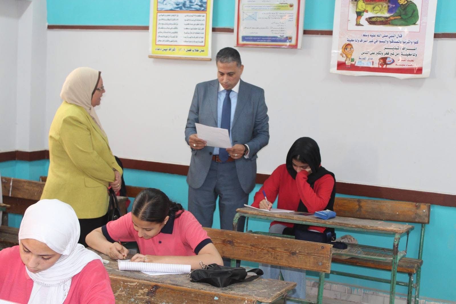 وكيل التعليم بالجيزة: لن نسمح بأي خلل بميزان العدالة التعليمية والامتحانات
