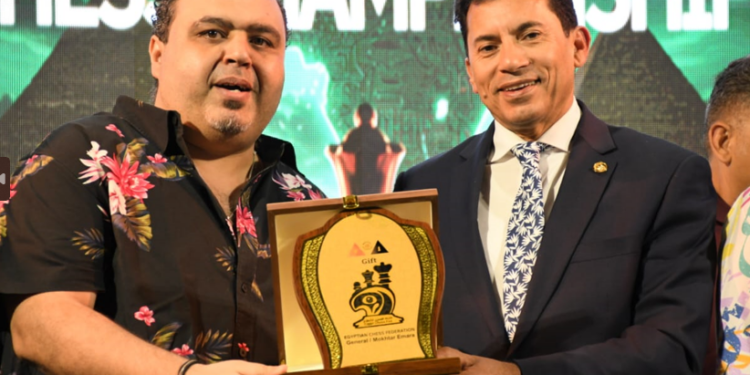 وزير الرياضة يشهد حفل ختام البطولة الأفريقية للشطرنج