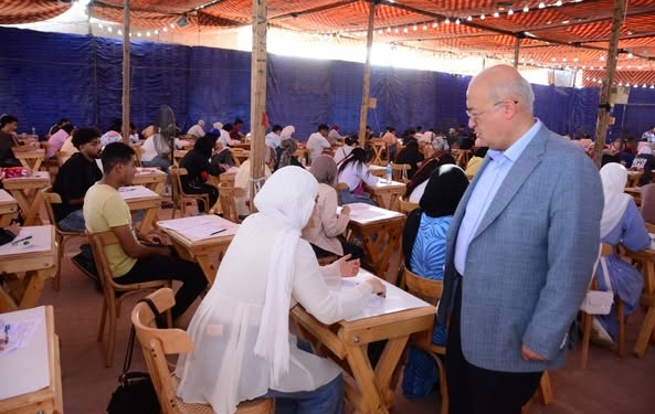 انطلاق ماراثون امتحانات الترم الثاني يكلية الزراعة جامعة عين شمس
