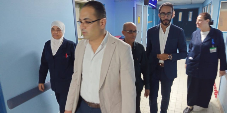 جولات ميدانية مكثفة لمديري مستشفيات قصر العيني خلال العيد