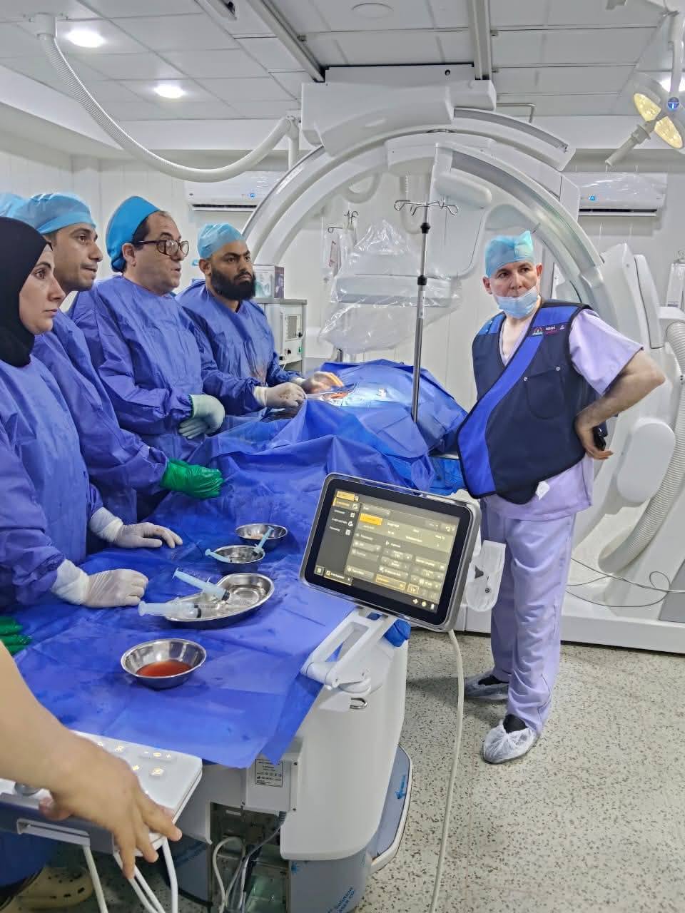 مستشفي جامعة الأزهر بدمياط تجري أول قسطرة مخية لتشخيص الجلطات وتمدد الشرايين الدماغية لمسن وسيدة