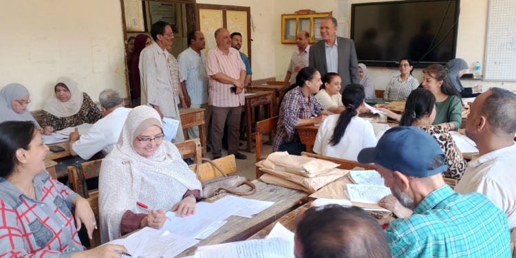 بدء أعمال تقدير الدرجات لامتحانات الشهادة الإعدادية 2025 بمحافظة أسيوط
