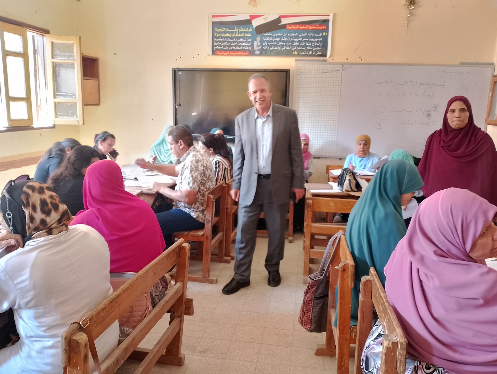 بدء أعمال تقدير الدرجات لامتحانات الشهادة الإعدادية 2025 بمحافظة أسيوط