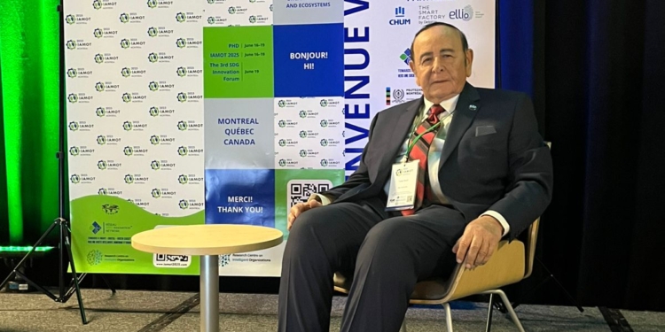 انتخاب الرئيس المؤسس لجامعة النيل رئيسًا لمجلس إدارة الجمعية الدولية لإدارة التكنولوجيا