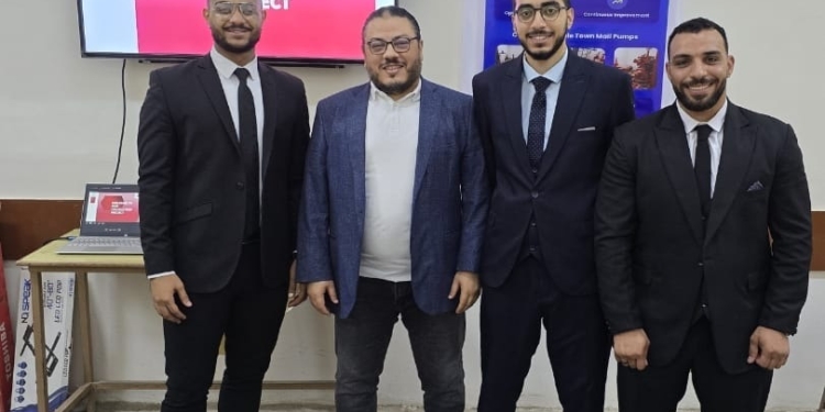 طلاب هندسة المطرية يبتكرون منهجية فعالة فى الصيانة الذكية