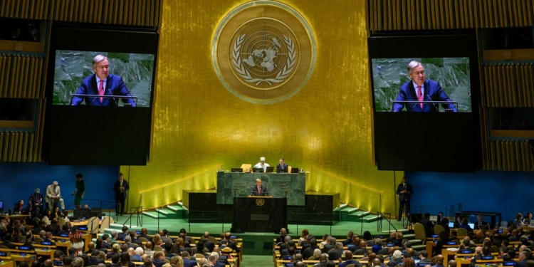 اليوم الأول للأسبوع رفيع المستوى للجمعية العامة للأمم المتحدة