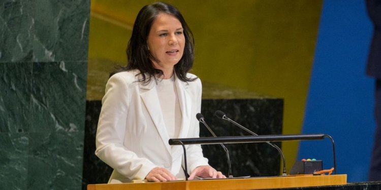 انتخاب وزيرة الخارجية الألمانية السابقة رئيسة للجمعية العامة في دورتها الـ 80