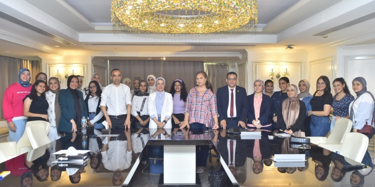 صدى البلد تستقبل طلاب كليات الاعلام للتدريب بها