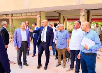 وزير التعليم يتفقد أعمال تجهيز مدارس بغمرة والقصر العيني وتحويلها إلى "يابانية"