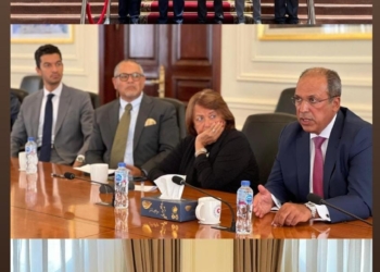 رئيس الجامعة البريطانية يستقبل مدير المنظمة العربية للتنمية بجامعة الدول لتعزيز التعاون الأكاديمي