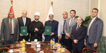 بروتوكول تعاون علمي بين جامعة أسوان وجامعة “نور مبارك” بكازاخستان