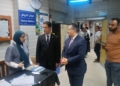 رئيس جامعة بنها يتفقد مستشفى بنها الجامعي للاطمئنان على الخدمة الطبية المقدمة للمرضى