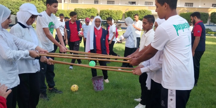 تنظيم معسكر تدريبي تعريفي للطلاب الجدد بمدارس التكنولوجيا التطبيقية