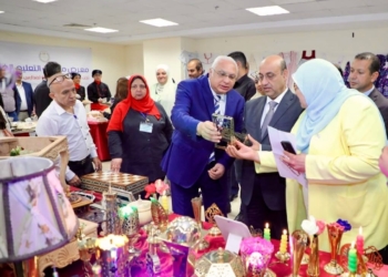 "البصال" يفتتح معرض منتجات التعليم الفني بالعاصمة الإدارية الجديدة