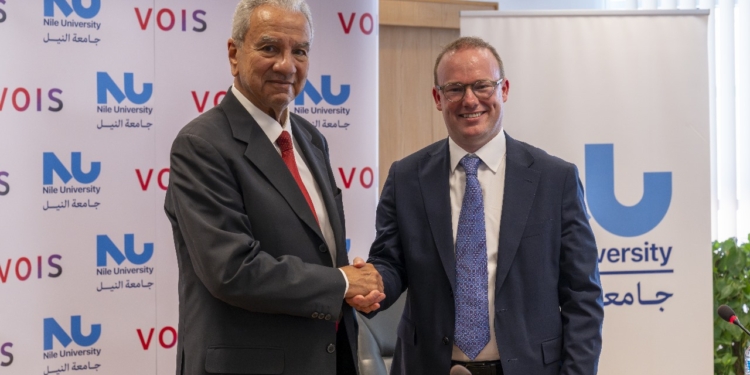 جامعة النيل توقع مذكرة تفاهم مع Vodafone International Services لدعم الطلاب والخريجين