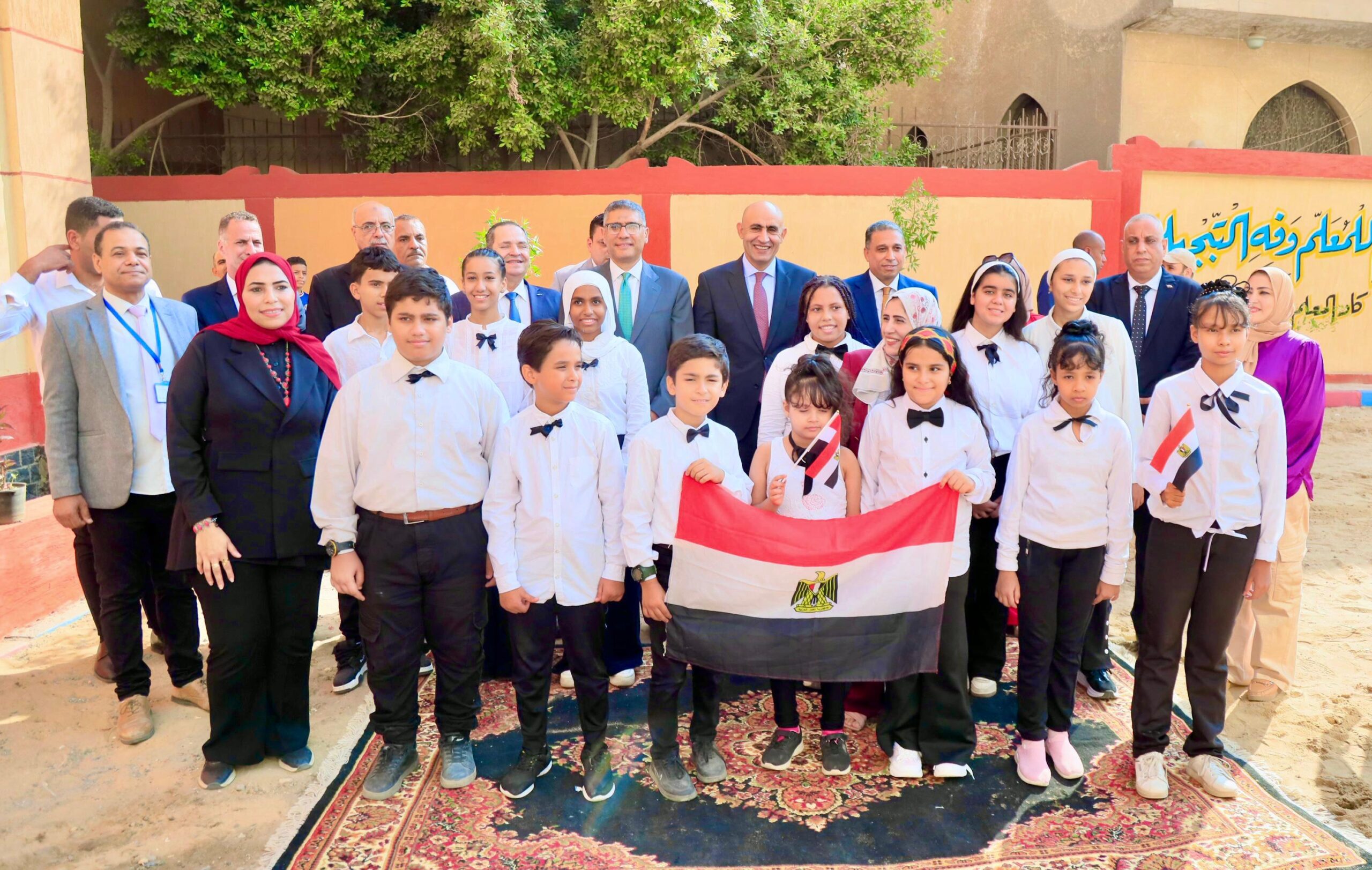 وزير التعليم ومحافظ الجيزة يفتتحان ٣ مدارس جديدة تنفيذا لخطة الدولة