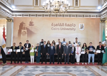 جامعة القاهرة تكرم 23 بطلًا رياضيًا من طلابها لفوزهم بمراكز متقدمة في البطولات الإفريقية والدولية