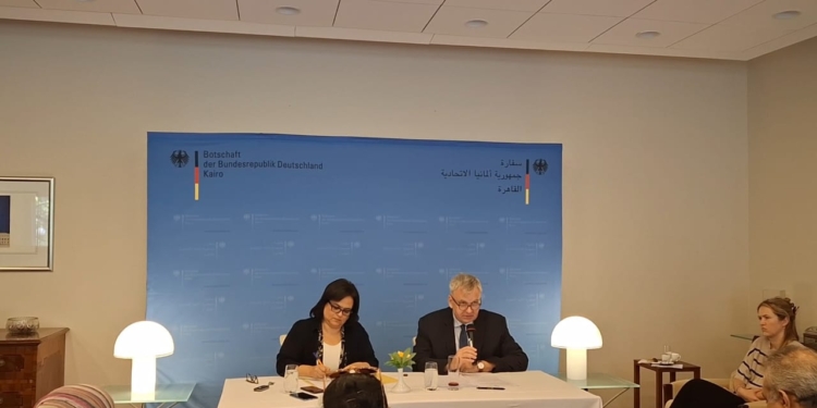 سفير المانيا فى مصر يورجن شولتز