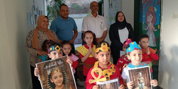 شاهد.. احتفاء المدارس بافتتاح المتحف المصري الكبير «صور»